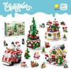 Lele Brothers Christmas Tree Building Blocks for Kids - Educational Toy Set