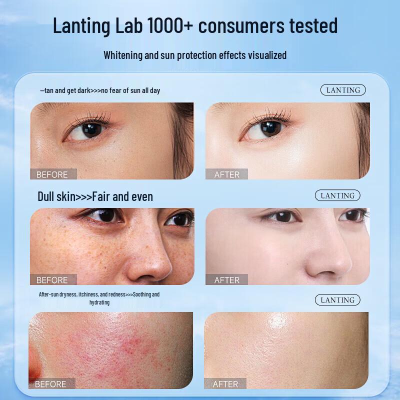 Lanting 3-in-1 High-SPF Waterproof Sunscreen Lotion