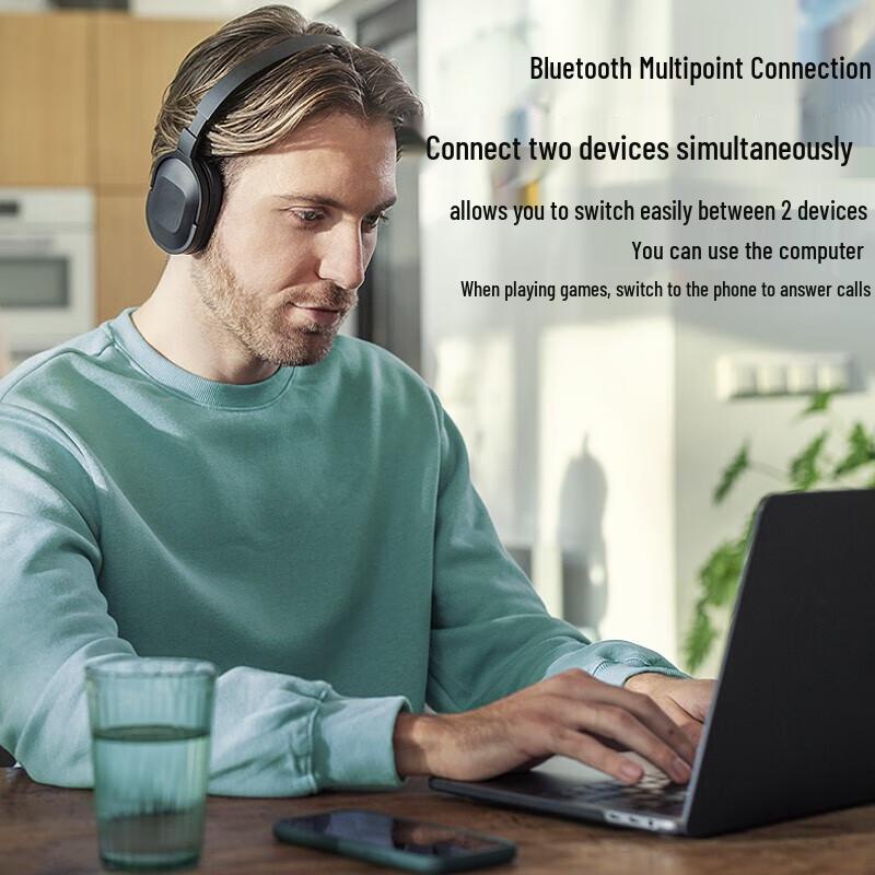 Philips H6506 Active Noise Cancelling Over-Ear Headphones