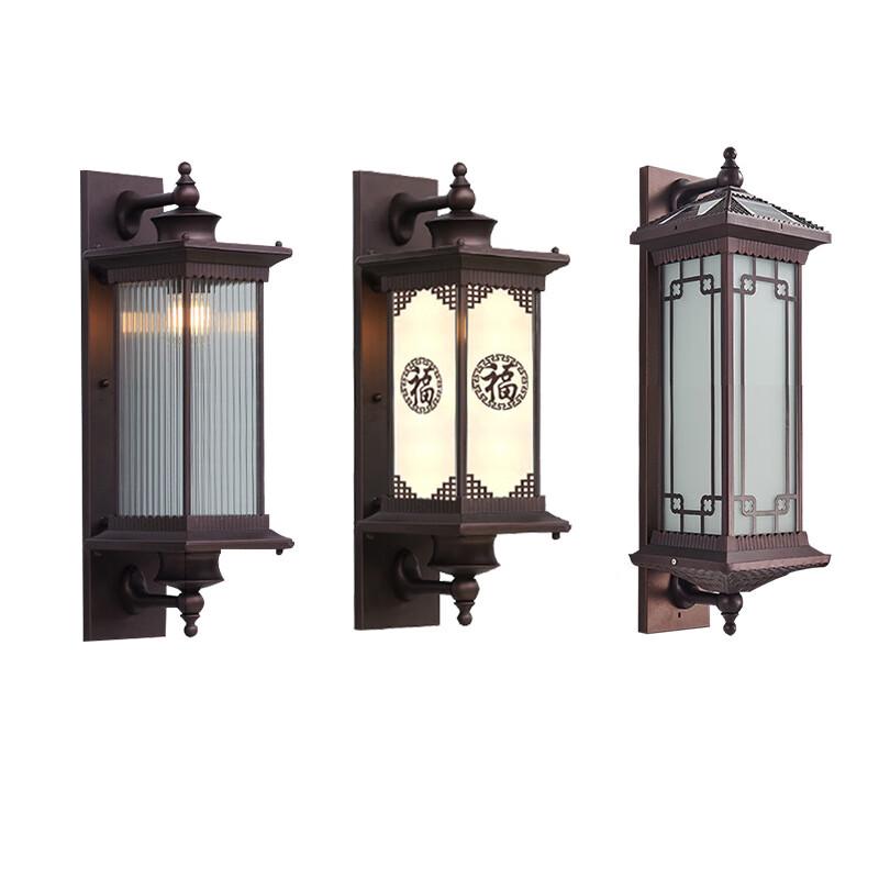 Nu Feng New Chinese Style Solar Outdoor Wall Light