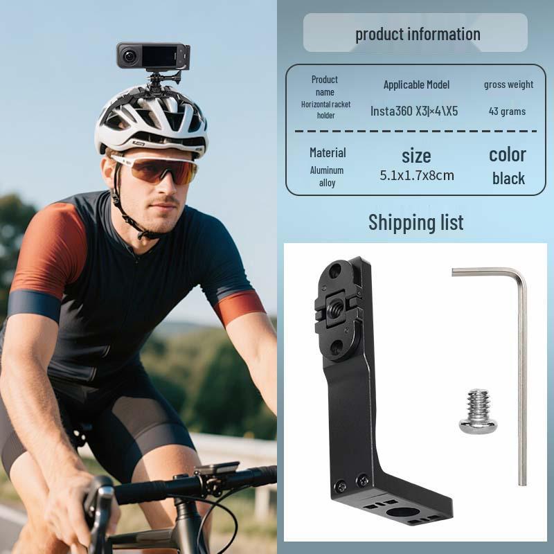 

Insta360 X3/X4/X5 Horizontal Shooting Bracket Clip for Action Cameras