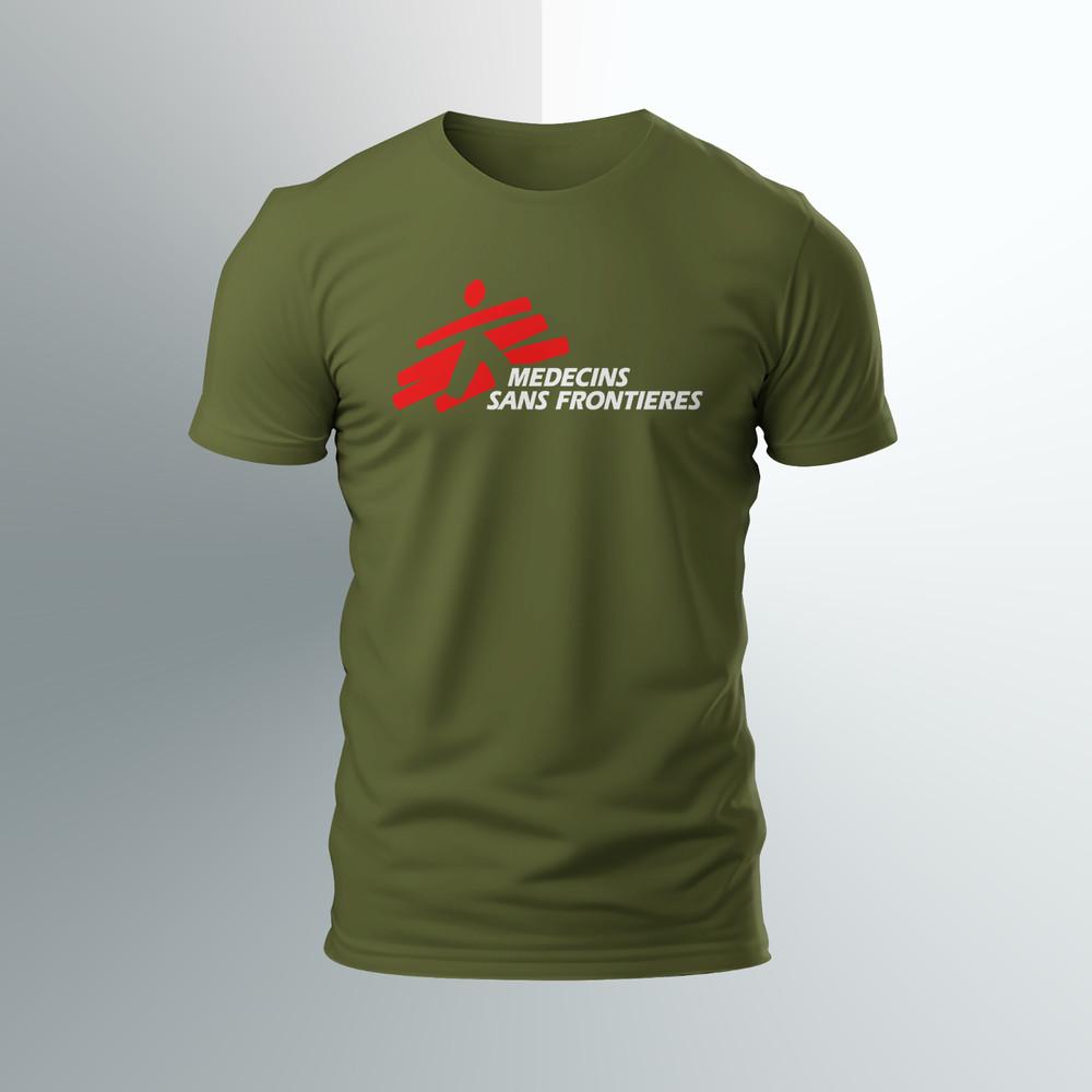 MSF Medecins Sans Frontieres Logo funny t-shirt  Size S-5XL USA BEST Unisex T-Shirt M