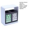 Miniature Trash Can 1/12 Scale Doll Mansion Accessories Realistic Tiny Outdoor Trash Bin for Imaginative Play Collectors