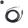 3.5mm Car Audio Cable AUX Adapter 3 Pins For HONDA GL1800 Goldwing Motorcycle for SMARTP 1.5 meterHONE iPOD iPHONE