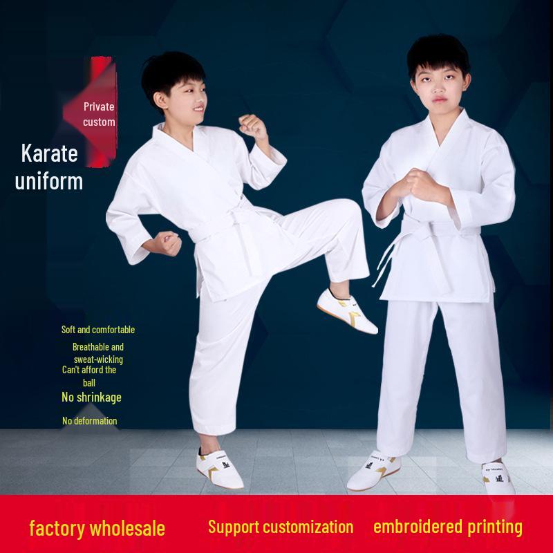 Custom Karate & Taekwondo Gi - Multi-Spec Adult & Children Short/Long Sleeve Options