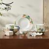 Yongfengyuan Happiness Harmony Chinese Porcelain 26-Piece Dinnerware Set