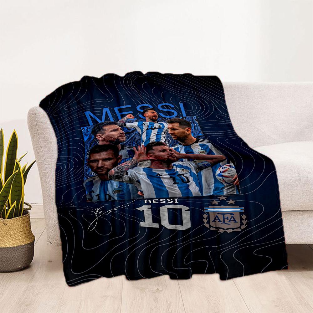 Messi 50 Blanket Warmthful Decor Perfect for Picnics Chair Couch for All Occasions Warmthful Decor Ideal Gift For Birthday Valentine'S Day