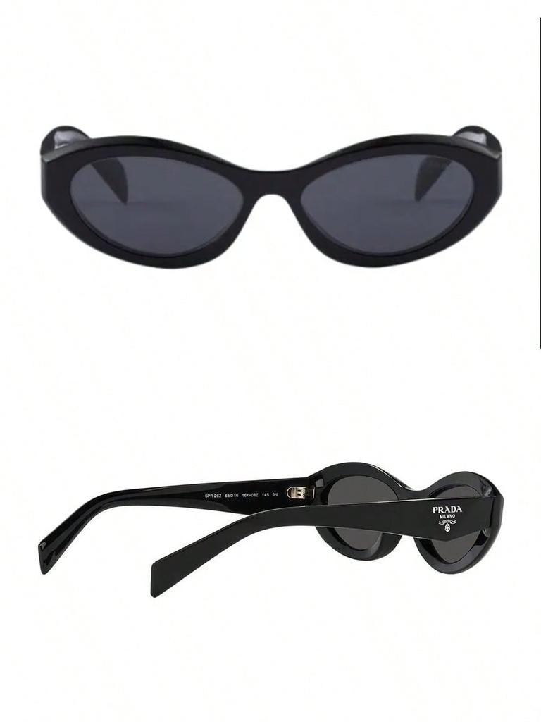 Prada PR26ZS Black Cat-Eye Sunglasses