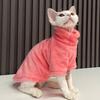 Low Price Double-faced Pile Sphynx Cat Canadian Sphynx Apparel Designs Dog Sweater Puppy Clothes Pet Clothes Custom Dog Clothes