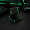 yangyizhi 3D Printed Phone Stand, Colorful Line Holder with Anti-Slip Base, Multi-Angle Adjustable, Horizontal Vertical Use, Lightweight Desktop