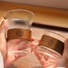 Strong Striped Glass Cup High-Quality Home Bar Use Insulated Tea Coffee Cup Whisky Glass