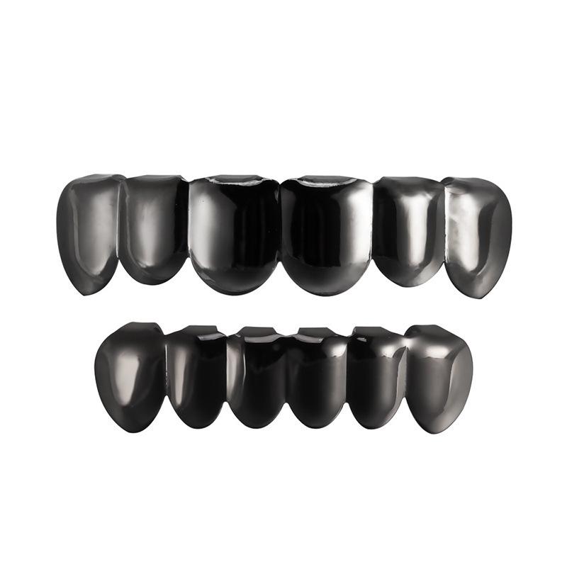 Smooth Six-Tooth Canine Hip Hop Teeth Grill - European and American Style