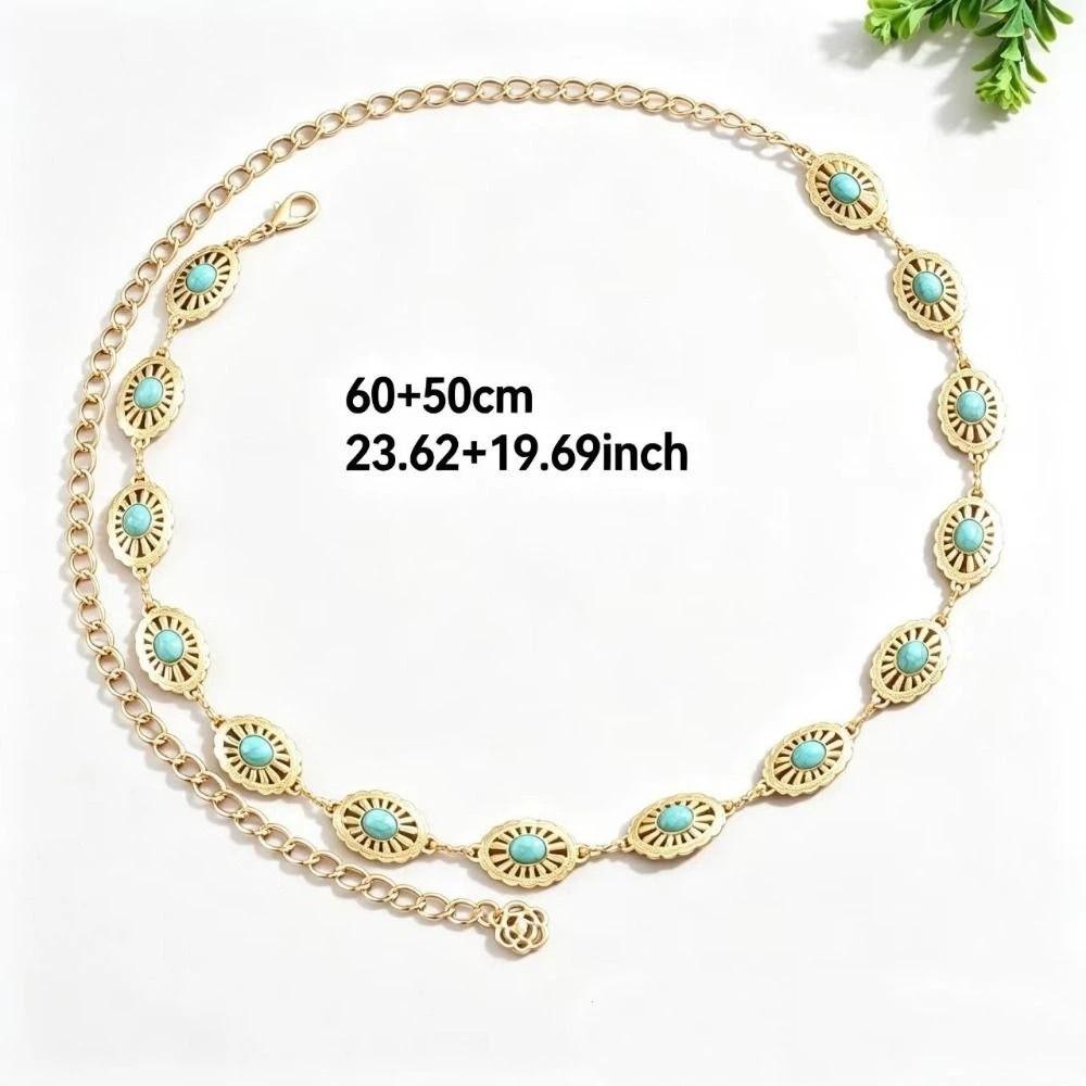 Minimalist Metal Chain Waist Belt Retro Luxury Body Chain Women's Waist Chain Women’s Daily