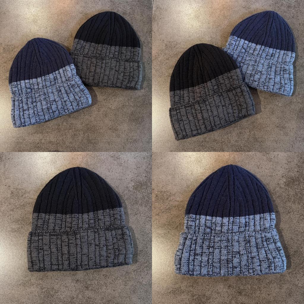 Knit Hat For Men With Acrylic Fabric Warmth For Autumn Winter Casual Style