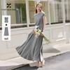 Xiangying Women's Knit Top and Skirt Two-Piece Set
