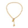 Vintage Love Heart Pendant Necklace for Women Punk OT Buckle Choker Female Party Jewelry Gift