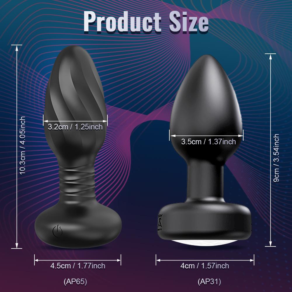 APP Control LED Rotation Vibrating Butt Plug for Women Wiggle Anal Vibrator Gay Men Anal Plug Interaction Sex Toys for Couples Rotation Vibrating Egg
