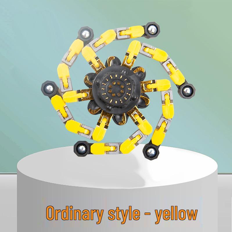 Kids' Transforming Luminous Gyro Decompression Fidget Toy