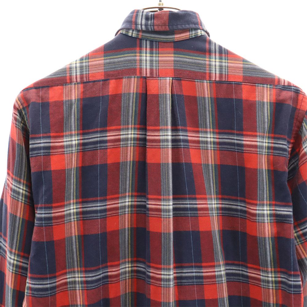 Polo by Ralph Lauren 80s Green Tag Vintage Boys Check Pattern Long sleeve Button down shirt Kid's Used