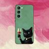 Funny Cat Daily Life  Phone Case For Samsung Galaxy A73,A72,A71,A70,A53,A52,A51,Others Soft Black Cover