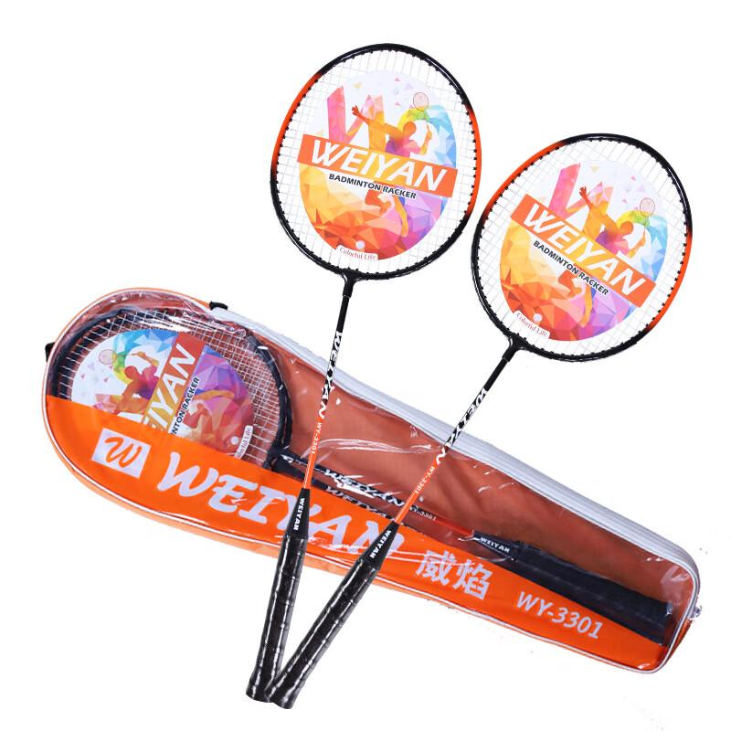 Ayoubu Durable Badminton Racket Set (2-Pack)