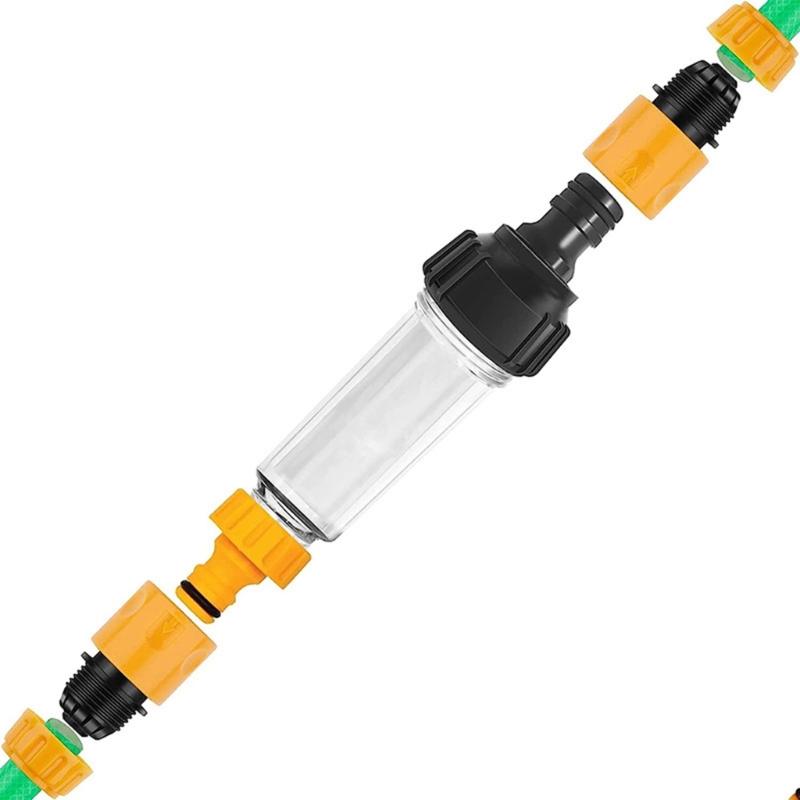 Water Filter Garden Hose 3/4 Inch Water Pre-Filter Water Filter Set