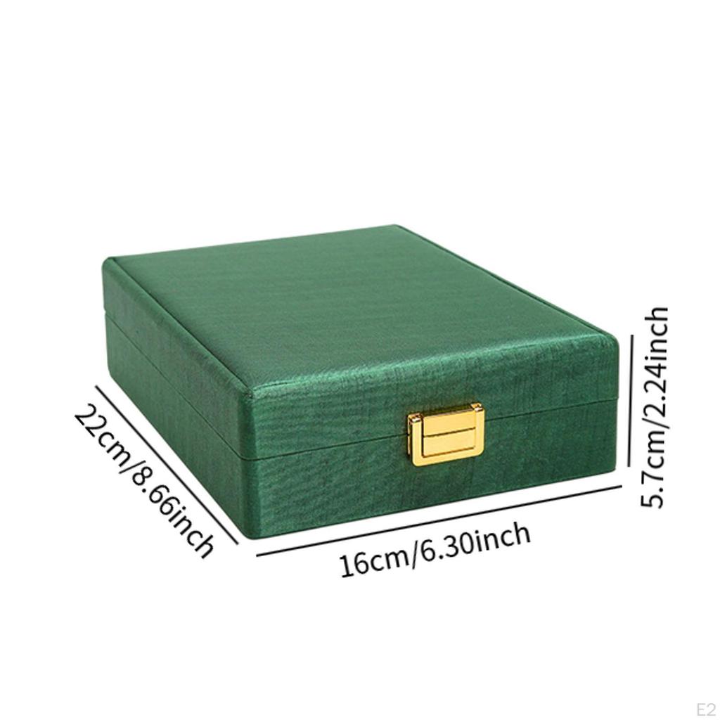 Necklace Pendant Box Jewelry Case Organizer for Birthday Valentine's Day