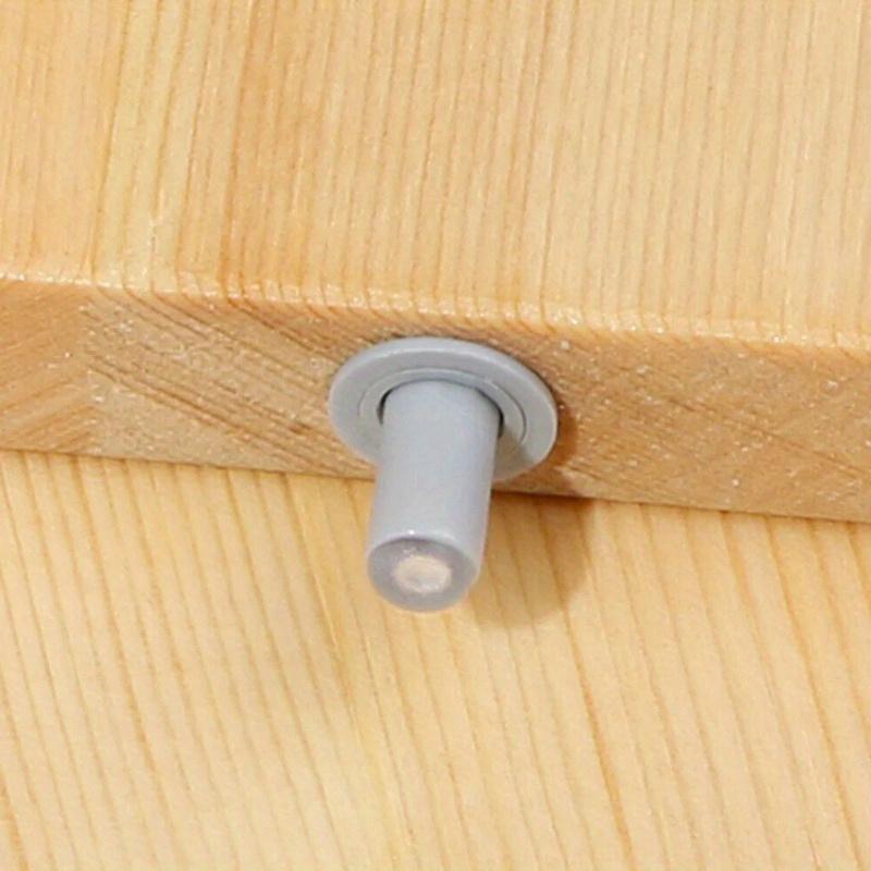 10 Stück Schrankfangdämpfer Puffer für Türstopper Küchenschrank Leiste Schublade Soft-Close Möbelbeschläge Zubehör