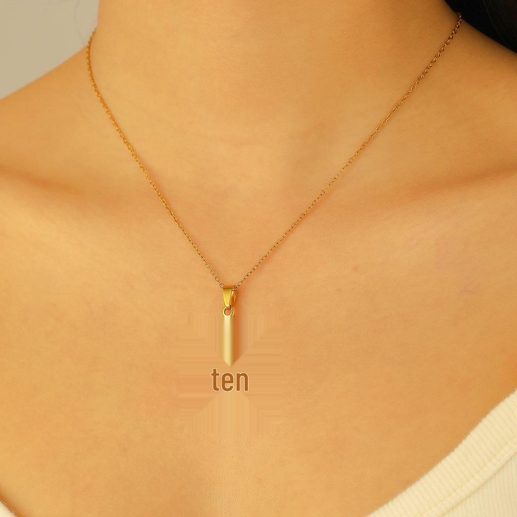 Unisex Cyberpunk Multi-layer Cross Necklace – European & American Design