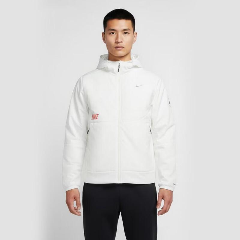 Мужская тонкая спортивная теплая куртка с капюшоном Nike M