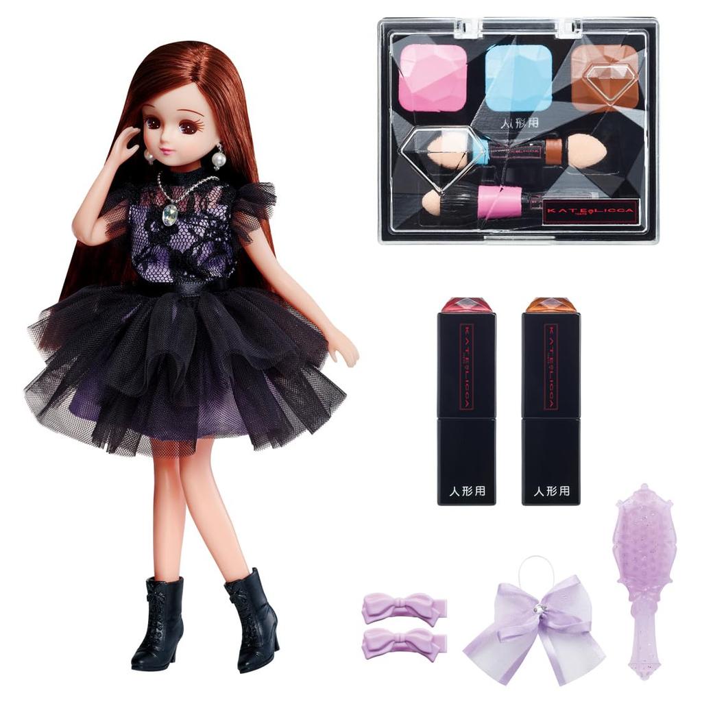 Takara Tomy Licca-chan Doll KATE LICCA -Make My Color- Dress-Up Pretend Play Toy for Ages 5 and Up