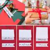 100PCS/Set Gift Tags Store Gifts Christmas Decorations Easy To Use Label Exquisite Christmas