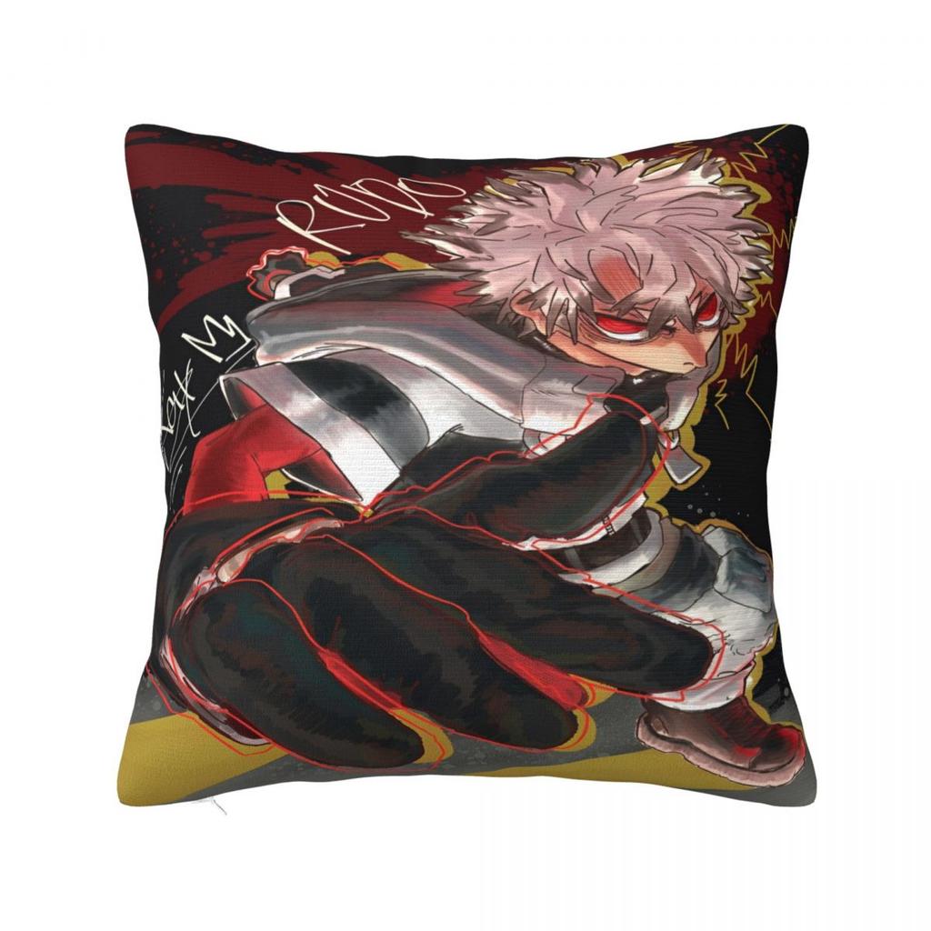 Gachiakuta Pillowcase Cushion Cover Zanka Riyo Enjin Throw Pillow Cover Soft and Home Decoration Zipper Multiple Sizes