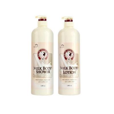 Flower Man Milk Body Wash 2 Types (Wash 1000ml + Lotion 1000ml)