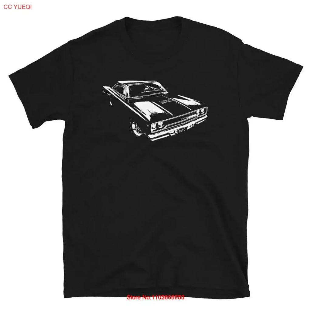 Plymouth Road Runner T Shirt 70 Unisexs Muscle Sports Car 100 Cotton Vintage Casual Designer Clothes Versatile Breathable