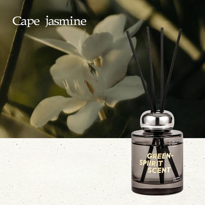 

Jasmine White Tea Aromatherapy Indoor Long-lasting Household Bedroom Bathroom Non-flame Aroma Deodorizer Toilet Aromatherapy 150ML