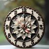 25x25cm Wood Wall Clock That Represents the Thought and Care Behind a Gift