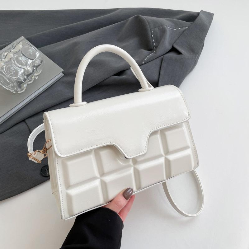 Premium Handbag 2025 Spring New Niche Design Versatile Ins Shoulder Messenger Bag Temperament Small Square Bag