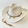 New western cowboy hats for men and women can take summer vacation travel sunscreen sun hat retro sun hat knight hat