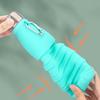 Faltbare Flasche mit Karabiner Auslaufsicher Silikon Faltbare Wasserflaschen Tragbare Sportbecher für Outdoor-Reisen 550 ml