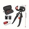 Plant Branch Vine Fruit Tree Cutting Tool Kits Scissors Perfect for Fruit Trees Grafting Grafting Tool Kit Garden Pruner Tools with Replacement Blades
