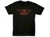 Aerosmith Officially Licensed Distressed Wings Classic Rock  Roll T-Shirt