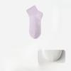 Women's Summer Thin Mesh Breathable Massage Bottom Sweat Absorbing Deodorizing Short Cotton Socks