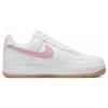Nike Air Force 1 Low Color of the Month - White Pink Unisex Sneakers Gum-Yellow Metallic-Gold DM0576-101
