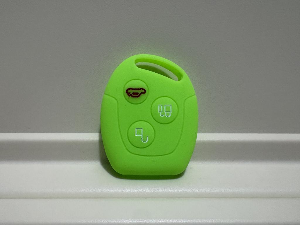 Pusakieyy 3 Buttons Remote Silicone Car Fob Key Case Cover For Ford Focus Mondeo Festiva Fusion Suit Fiesta KA Holder Protector