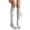 Damen Bandage Overknee-Socken Anime Cosplay Kostüm Riemchen Oberschenkelhohe Strümpfe Lange Stiefelsocken Strumpfwaren