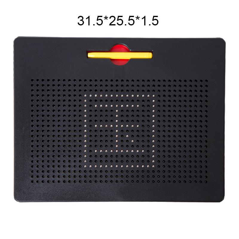 Magnetic Drawing Board Magnetized Board For Children  Magnet Ball Pad Magnetic Stylus Montessori Education Travel Activities Toy