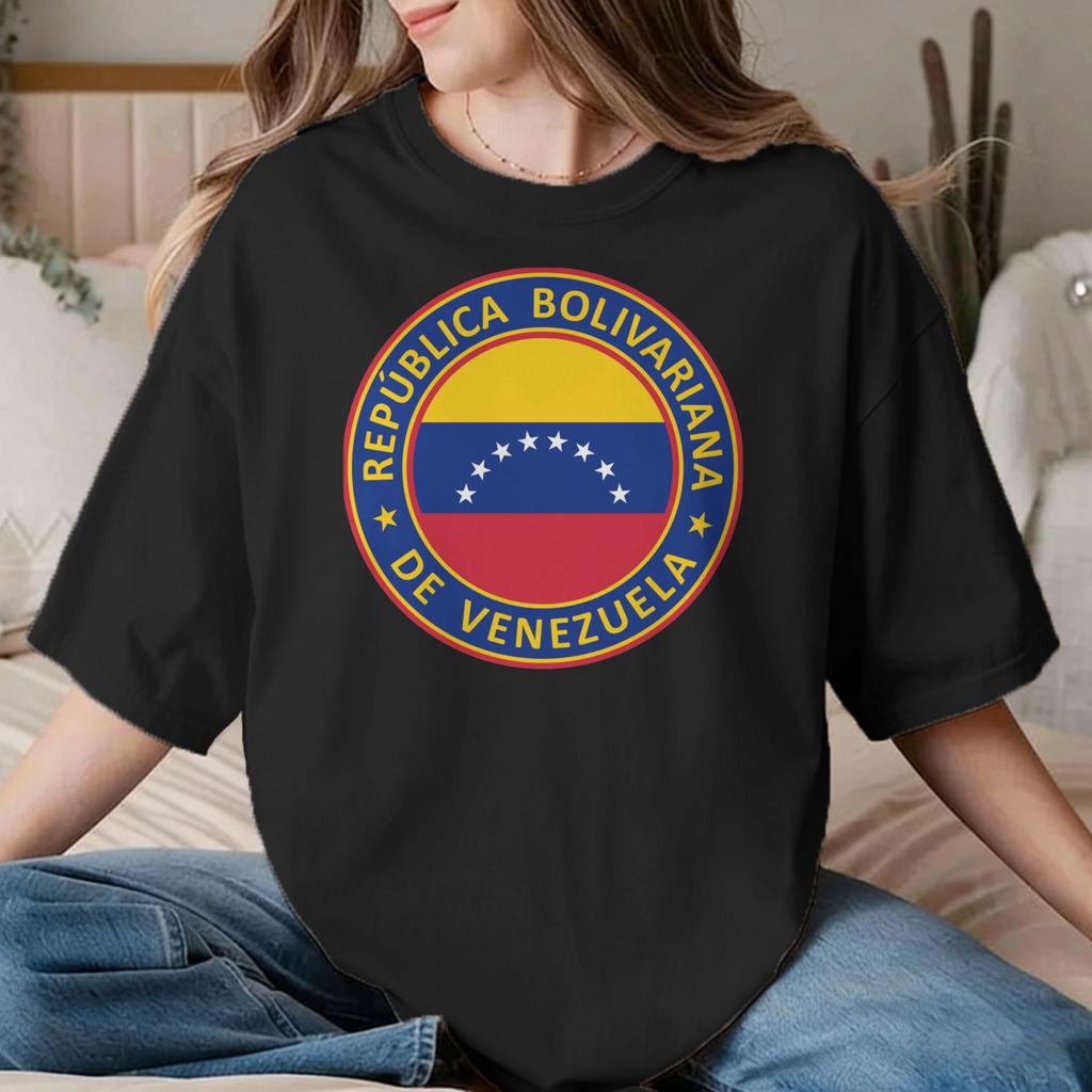 Funny Make Venezuela Chevere Again TShirt Unisex Unisex Round Neck Cotton T Shirt Short Sleeve Tee Shirt Plus Size Clothing