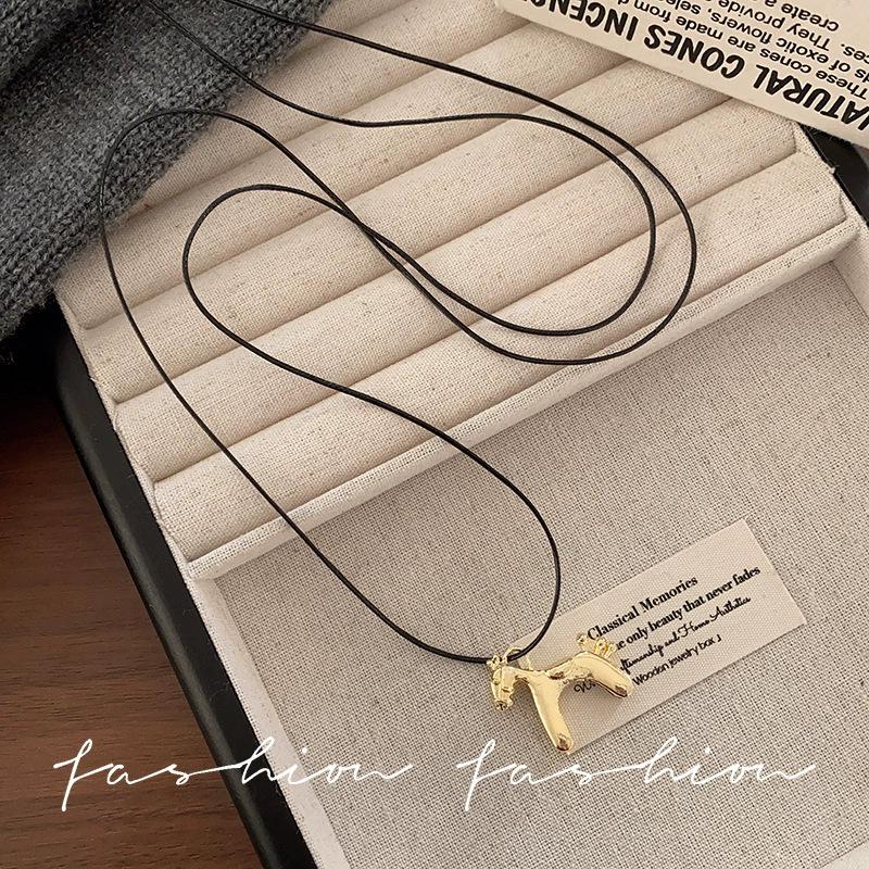 Mori Acorn-Style Ethnic Necklace: Handmade Woven Cotton & Linen Unisex Apparel Accessory