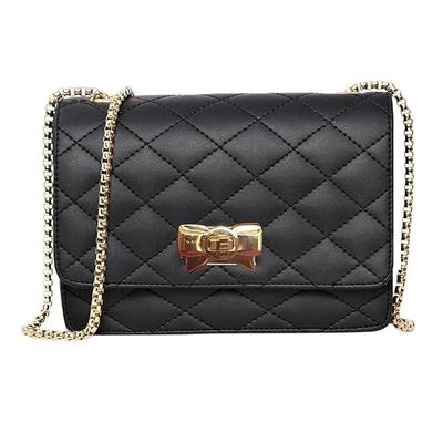Bolsa feminina para festa feminina com corrente dourada
